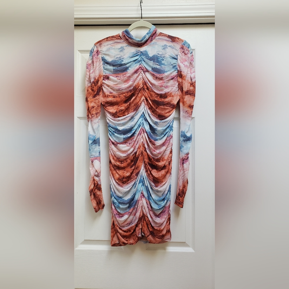 Wild Fable mini rouched dress